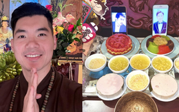 Trương Nam Thành làm cơm cúng cho Quý Bình và một nam nghệ sĩ qua đời đã 10 năm
