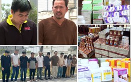 Bất ngờ với trình độ học vấn 14 nghi phạm trong đường dây sản xuất thuốc giả