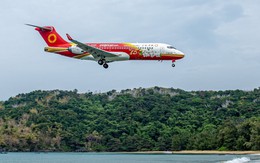 Vietjet hoàn thành chuyến bay tới Côn Đảo với máy bay Comac của Trung Quốc