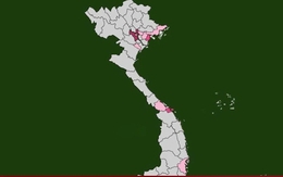 Quy mô và số xã, phường của 6 thành phố trực thuộc Trung ương sau sáp nhập