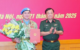 Chủ tịch nước cử Thiếu tá Sử Tấn Phi Long tới Phái bộ MINUSCA