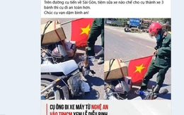 Thực hư chuyện cụ ông từ Nghệ An đi xe máy vào TP HCM xem diễu hành bị tai nạn ở Phú Yên