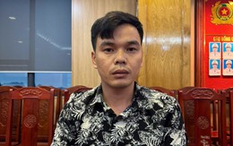 Một nhân viên của công ty giao hàng ra đầu thú