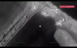 Công bố video Geran-2 dội hỏa lực xuống bãi phóng UAV