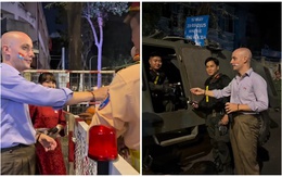 Danh tính anh Tây tặng đồ uống cho các chiến sĩ diễn tập lễ diễu binh 30/4: “Nước sâm đây, xin cảm ơn”