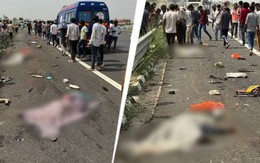 Xe bán tải đâm vào nhóm công nhân vệ sinh ở Ấn Độ, 7 người tử vong