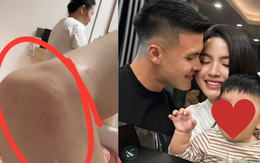 Gặp khó khi chăm con ốm, Chu Thanh Huyền - vợ Quang Hải - cầu cứu mẹ chồng, hội mẹ bỉm sữa cũng đồng cảm