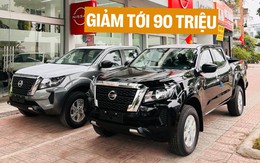 Nissan Navara giảm tới 90 triệu tại đại lý: Đấu Triton, Hilux bằng giá khởi điểm thực tế thấp nhất phân khúc