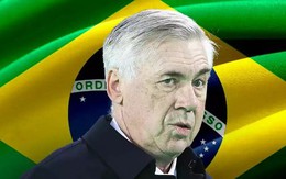 Ancelotti rời Real vào tháng 6 và dẫn dắt đội tuyển Brazil