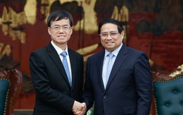 Thủ tướng Phạm Minh Chính tiếp Bộ trưởng Bộ Công tác về quân nhân xuất ngũ Trung Quốc