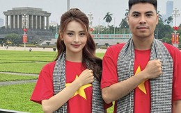 MC Huyền Trang Mù Tạt tung ảnh yêu nước với bạn trai cầu thủ nổi tiếng chặn đứng tin đồn rạn nứt tình cảm