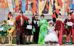 Hơn 30 người mẫu nhí trình diễn ấn tượng BST lan tỏa tình yêu thiên nhiên, ý thức bảo vệ môi trường