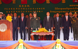 Trung Quốc và Campuchia tập trận chung tại quân cảng Ream