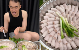Hàng loạt video ăn lòng se điếu của người nổi tiếng bất ngờ viral trên TikTok, Tina Thảo Thi cũng bị réo tên