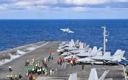 Nguy cơ chiến tranh với Iran bị đẩy lùi khi tàu sân bay Mỹ không còn đủ F/A-18