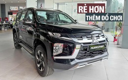 Mitsubishi Pajero Sport 2025 giảm giá còn 1,13 tỷ đồng, đại lý bù thêm nhiều ‘option’ khuyết thiếu cạnh tranh Everest