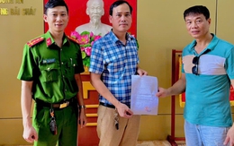 Người đàn ông đến trình báo, công an Quảng Ninh lập tức tiến hành xác minh chủ tài khoản ngân hàng nhận số tiền chuyển khoản 499.999.999 đồng