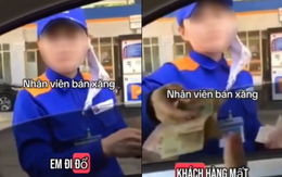 Clip ở trạm xăng gây tranh cãi: Nhân viên hay khách phải mở nắp bình xăng?