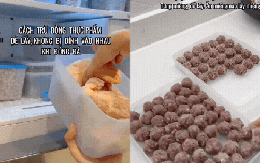 6 mẹo trữ đông thực phẩm không dính chùm - lấy từng phần dễ dàng, khỏi cần rã đông cả đống