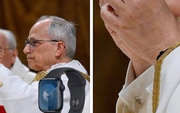 Giáo hoàng Leo XIV đeo Apple Watch