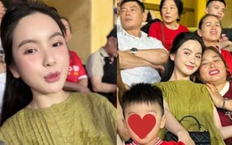 Chu Thanh Huyền chiếm spotlight khi đến SVĐ cổ vũ Quang Hải, xoá tan tin đồn nịnh mẹ chồng hơn mẹ đẻ bằng 1 hành động