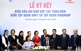 VNPT và Vingroup hợp tác toàn diện, thúc đẩy chuyển đổi số, chuyển đổi xanh