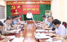Cán bộ diện Ban Thường vụ Tỉnh ủy Bắc Giang quản lý kê khai không đúng tài sản
