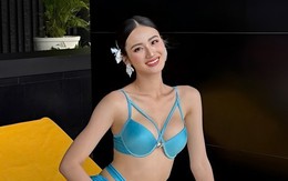 Ý Nhi diện áo tắm ở Hoa hậu Thế giới