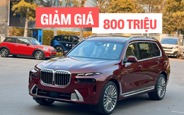 BMW X7 giảm giá mạnh tại đại lý, cạnh tranh GLS bằng giá chỉ từ hơn 5 tỷ đồng, riêng tiền khuyến mãi đủ mua một chiếc Ranger