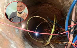 Người bố nhảy xuống giếng sâu 35m cứu con rồi mắc kẹt kể điều may mắn giúp 2 bố con trụ được hàng giờ