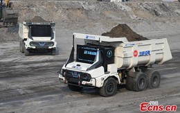 Đoàn xe tải đặc biệt của Trung Quốc chính thức vận hành: không buồng lái, không người lái, hoạt động không nghỉ 24/7