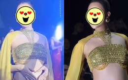 Mỹ nhân Việt công bố bụng bầu vượt mặt theo cách không giống ai giữa sự kiện