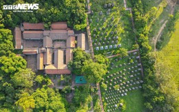 Chiêm ngưỡng ngôi chùa cổ vùng Kinh Bắc có vườn tháp lớn nhất Việt Nam