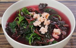 Loại rau luộc lên có nước "đỏ như máu" nhưng lại giúp đẹp da, diệt ung thư và viêm nhiễm