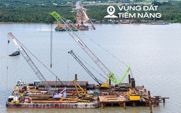 Cầu có trụ tháp cao bằng toà nhà 35 tầng, nhịp chính dài thứ 2 Việt Nam, sẽ rút ngắn 80 km đường từ Cà Mau tới TP.HCM