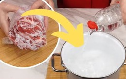Cách rã đông thịt bằng giấm nhanh chóng và an toàn