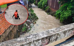 Bé gái 11 tuổi nghi bị nước cuốn mất tích sau cơn mưa lớn: Tranh thủ đi vớt ve chai trôi theo dòng nước