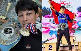 Nguyễn Trần Duy Nhất hạ 2 võ sĩ trong 1 giờ, mắt tím bầm lên nhận đai vô địch