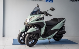 Yamaha Tricity 155 về Việt Nam: Bánh kép phía trước cho người người thích 'độc lạ', giá quy đổi từ 103 triệu đồng