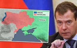 Ông Medvedev muốn lập "vùng đệm" khổng lồ ở Ukraine: Mất bao lâu với tốc độ tiến quân hiện tại của Nga?