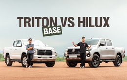 Đem Mitsubishi Triton và Toyota Hilux bản ‘base’ AT đi ‘cày’ xem xe nào hợp dân công trình hơn: Chở tốt, lái ổn thì đánh đổi bớt công nghệ