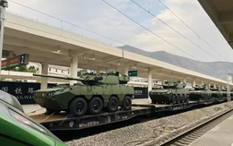 Trung Quốc bắt đầu sản xuất hàng loạt xe tăng bánh lốp lội nước ZTL-19