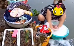 Nàng dâu phải giặt đồ bằng tay bố mẹ chồng lẫn anh chồng, netizen phát bực: Người trong cuộc lên tiếng
