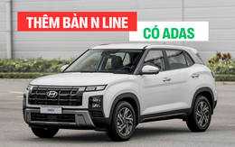 Lộ thông số Hyundai Creta 2025 sắp ra mắt Việt Nam: Thêm bản N Line, có ADAS, bổ sung lẫy chuyển số, động cơ giữ nguyên