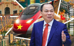 Tỷ phú Phạm Nhật Vượng chuyển nhượng cổ phiếu Vingroup để góp vốn vào công ty vừa đăng ký làm đường sắt cao tốc Bắc - Nam