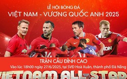 Dàn sao huyền thoại MU sẽ có mặt trên sân vận động Hòa Xuân