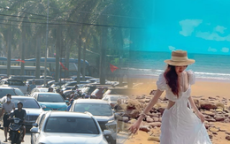1 địa điểm được ví là “thủ phủ du lịch biển miền Bắc”: Đón gần 1 triệu lượt khách trong dịp 30/4-1/5 năm nay, xe cộ đổ về kín đường