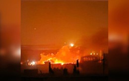 Nổ lớn và động đất cùng lúc ở Iran