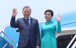 Tổng Bí thư Tô Lâm và Phu nhân rời Hà Nội, lên đường thăm bốn nước