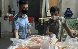 Phát hiện hơn 7 tấn trứng non, tràng gà, nầm lợn trong kho đông lạnh ở Hà Nội